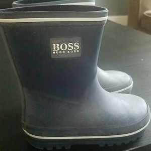 hugo boss rain boots